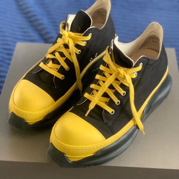 Rick owens abstract low yellow - Picture 3 of 6